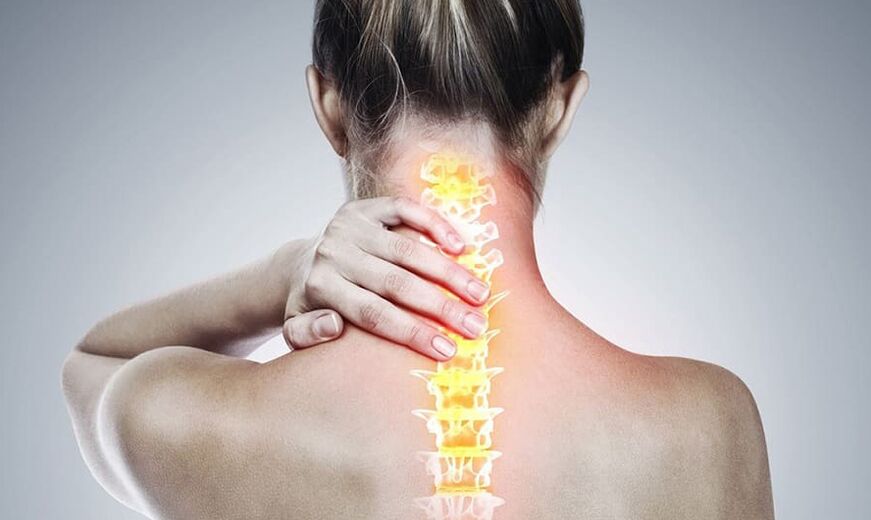 Osteochondrosis of the cervical vertebrae